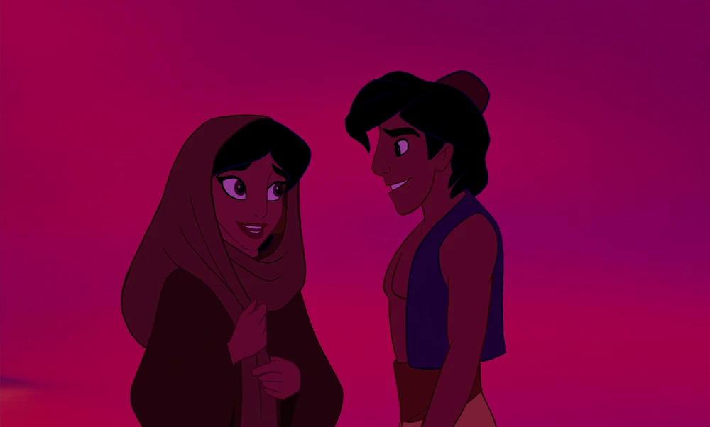 Still frame 60 from Aladdin (1992) directed by Ron Clements, John Musker