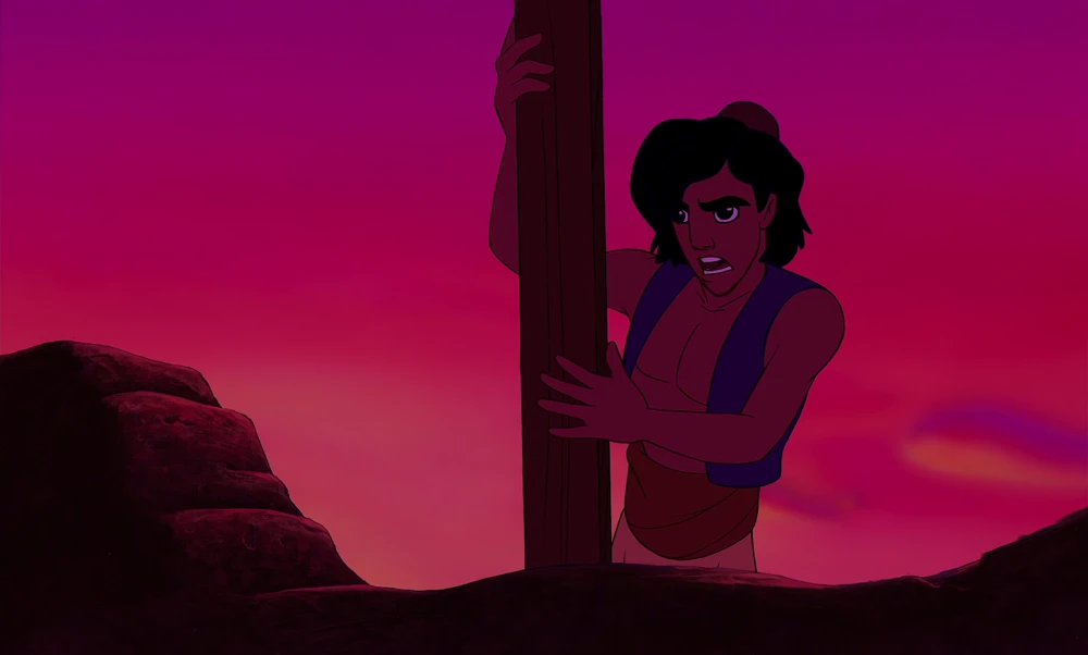 Still frame 61 from Aladdin (1992) directed by Ron Clements, John Musker