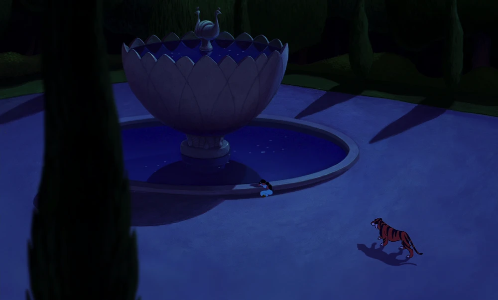 Still frame 71 from Aladdin (1992) directed by Ron Clements, John Musker