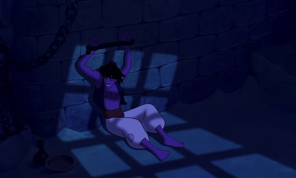 Still frame 73 from Aladdin (1992) directed by Ron Clements, John Musker