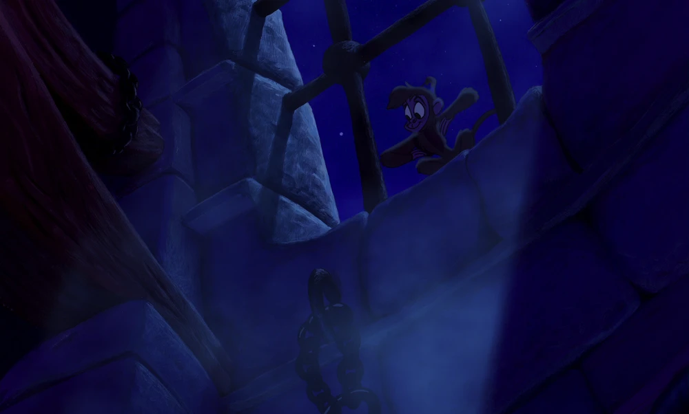 Still frame 74 from Aladdin (1992) directed by Ron Clements, John Musker