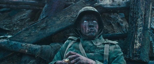 Still frame 74 from All Quiet on the Western Front (2022) directed by Edward Berger