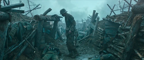 Still frame 85 from All Quiet on the Western Front (2022) directed by Edward Berger