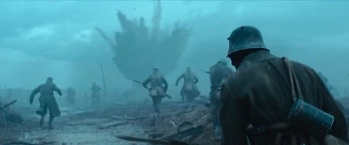 Still frame 173 from All Quiet on the Western Front (2022) directed by Edward Berger
