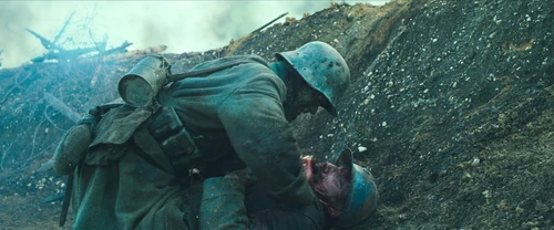 Still frame 207 from All Quiet on the Western Front (2022) directed by Edward Berger