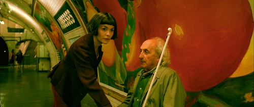 Still frame 66 from Amelie (2001) directed by Jean-Pierre Jeunet