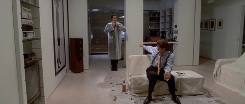 Still frame 74 from American Psycho (2000) directed by Mary Harron