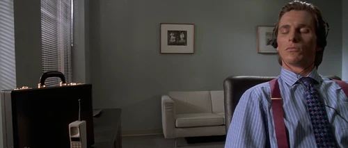 Still frame 81 from American Psycho (2000) directed by Mary Harron