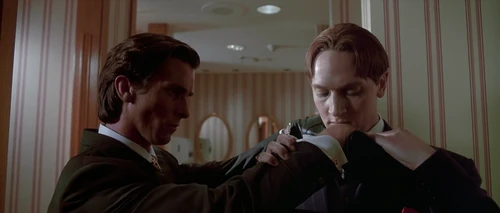 Still frame 120 from American Psycho (2000) directed by Mary Harron