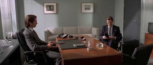 Still frame 125 from American Psycho (2000) directed by Mary Harron