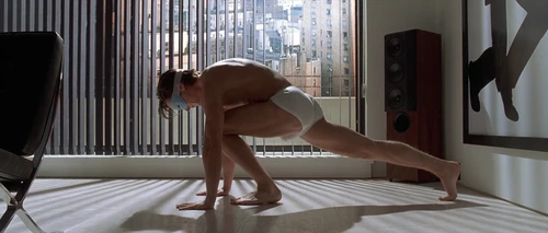 Still frame 16 from American Psycho (2000) directed by Mary Harron