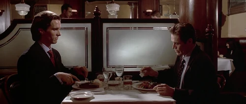 Still frame 158 from American Psycho (2000) directed by Mary Harron