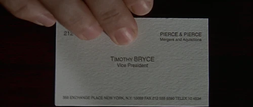 Still frame 51 from American Psycho (2000) directed by Mary Harron