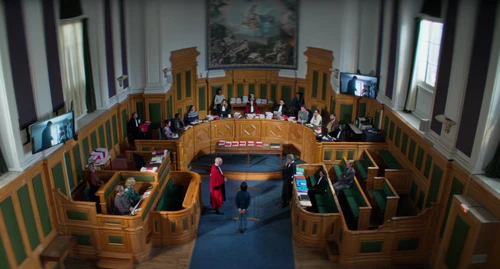 Still frame 107 from Anatomy of a Fall (2023) directed by Justine Triet