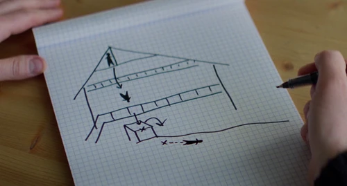 Still frame 44 from Anatomy of a Fall (2023) directed by Justine Triet