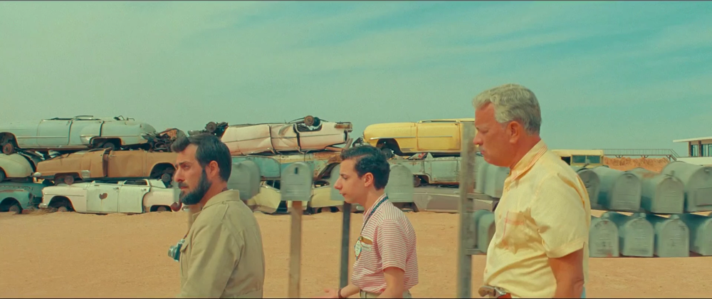 Still frame 67 from Asteroid City (2023) directed by Wes Anderson