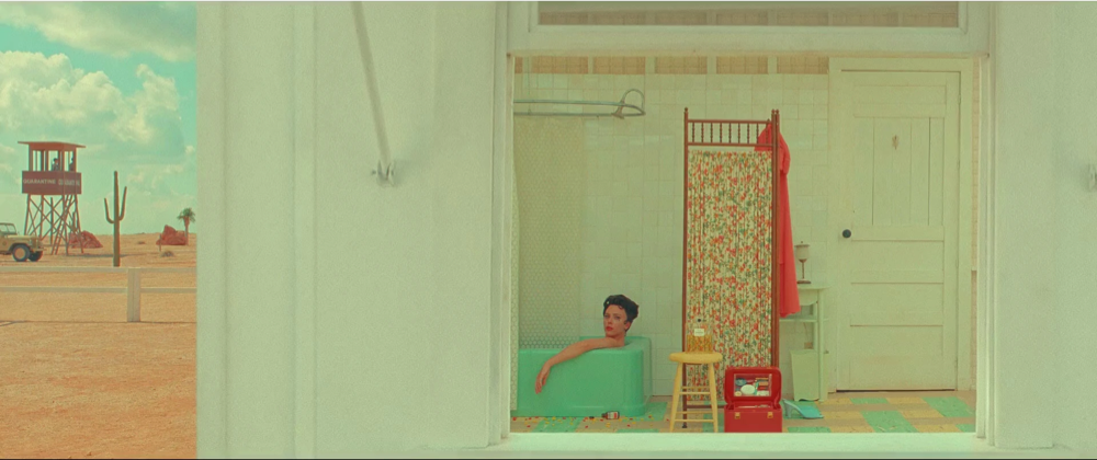Still frame 80 from Asteroid City (2023) directed by Wes Anderson