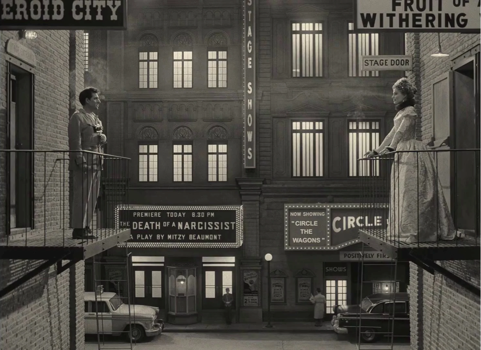 Still frame 90 from Asteroid City (2023) directed by Wes Anderson