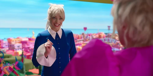 Still frame 47 from Barbie (2023) directed by Greta Gerwig