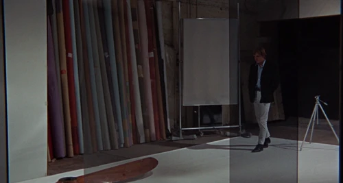 Still frame 205 from Blow-Up (1966) directed by Michelangelo Antonioni