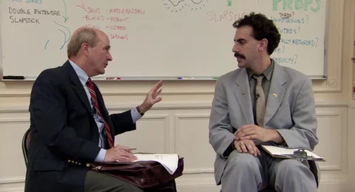 Still frame 15 from Borat (2006) directed by Larry Charles