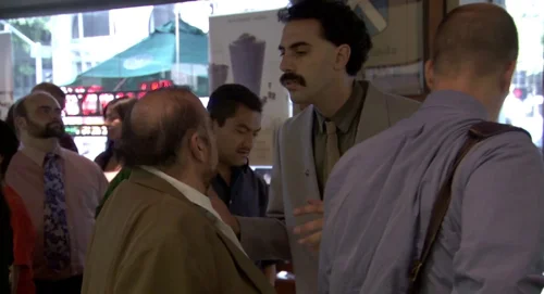 Still frame 21 from Borat (2006) directed by Larry Charles