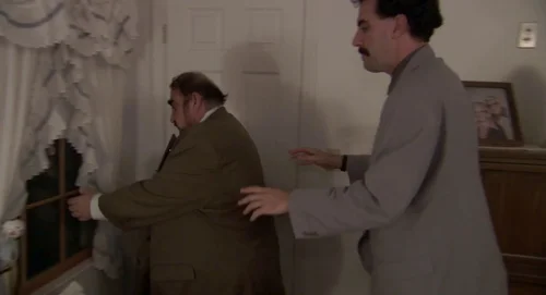 Still frame 45 from Borat (2006) directed by Larry Charles
