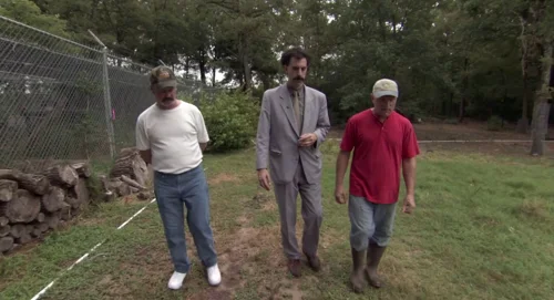 Still frame 43 from Borat (2006) directed by Larry Charles