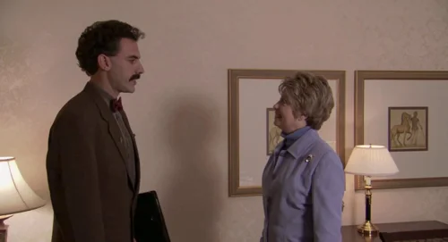 Still frame 47 from Borat (2006) directed by Larry Charles