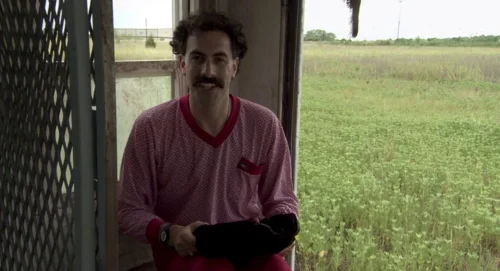 Still frame 64 from Borat (2006) directed by Larry Charles