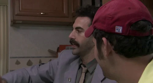 Still frame 62 from Borat (2006) directed by Larry Charles