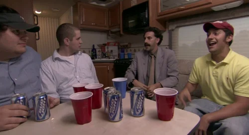 Still frame 68 from Borat (2006) directed by Larry Charles