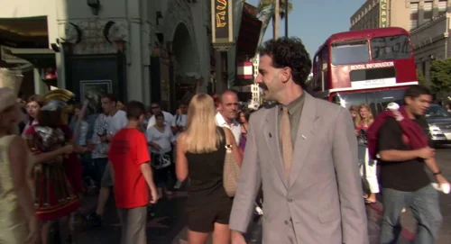 Still frame 78 from Borat (2006) directed by Larry Charles
