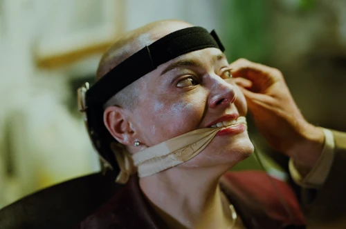 Still frame 120 from Bugonia (2025) directed by Yorgos Lanthimos