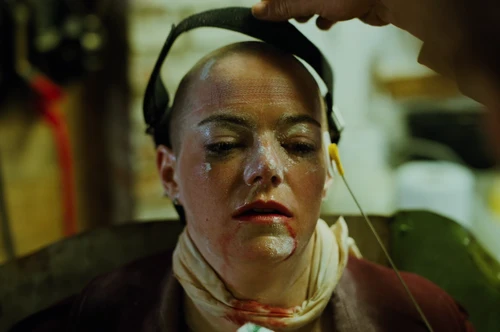 Still frame 127 from Bugonia (2025) directed by Yorgos Lanthimos