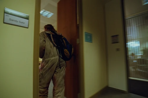 Still frame 197 from Bugonia (2025) directed by Yorgos Lanthimos