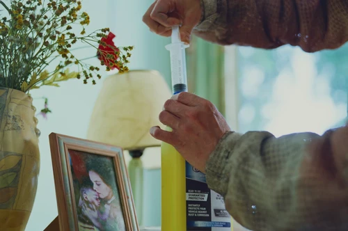Still frame 200 from Bugonia (2025) directed by Yorgos Lanthimos