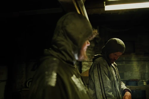 Still frame 48 from Bugonia (2025) directed by Yorgos Lanthimos