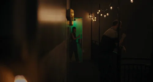 Still frame 110 from Cha Cha Real Smooth (2022) directed by Cooper Raiff