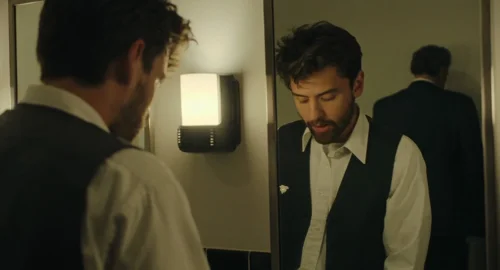 Still frame 120 from Cha Cha Real Smooth (2022) directed by Cooper Raiff