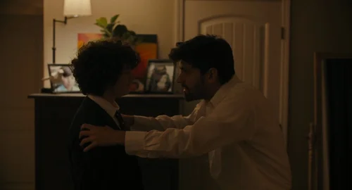 Still frame 129 from Cha Cha Real Smooth (2022) directed by Cooper Raiff