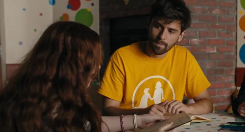 Still frame 138 from Cha Cha Real Smooth (2022) directed by Cooper Raiff