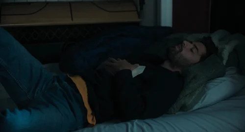 Still frame 149 from Cha Cha Real Smooth (2022) directed by Cooper Raiff