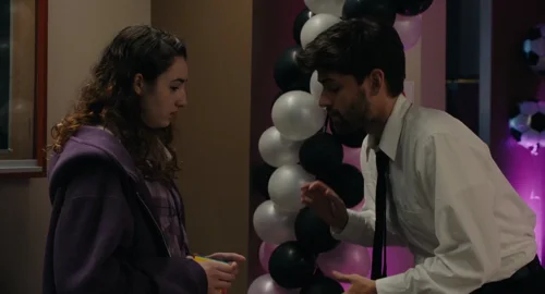 Still frame 50 from Cha Cha Real Smooth (2022) directed by Cooper Raiff