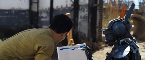 Still frame 67 from Chappie (2015) directed by Neill Blomkamp