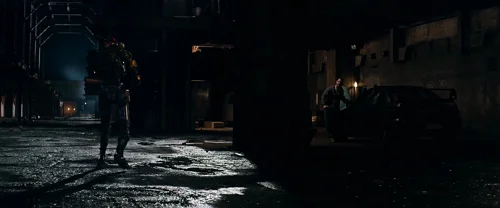 Still frame 87 from Chappie (2015) directed by Neill Blomkamp