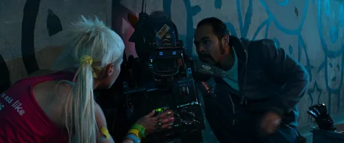 Still frame 90 from Chappie (2015) directed by Neill Blomkamp