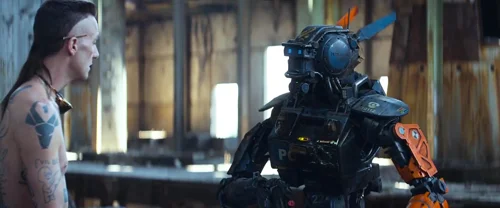 Still frame 100 from Chappie (2015) directed by Neill Blomkamp