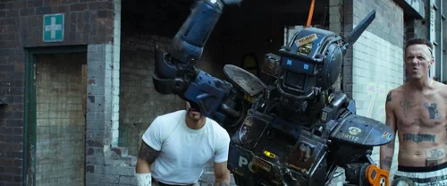 Still frame 102 from Chappie (2015) directed by Neill Blomkamp