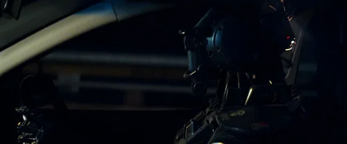 Still frame 121 from Chappie (2015) directed by Neill Blomkamp